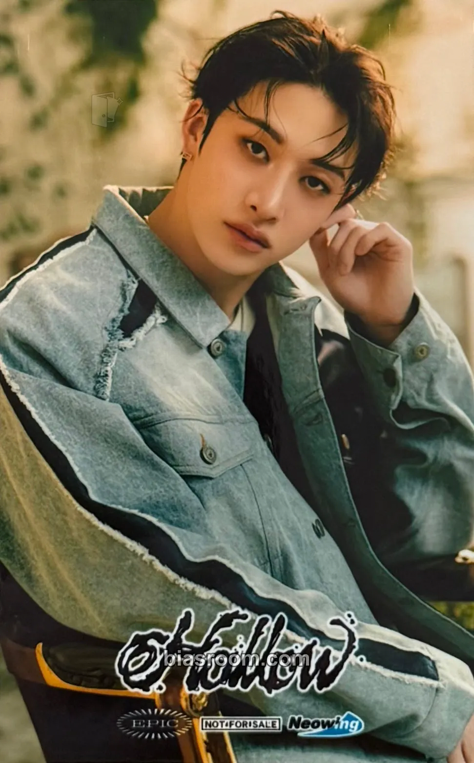 Bang Chan Hollow Photocard - Stray Kids - Stray Kids K-pop photocard
