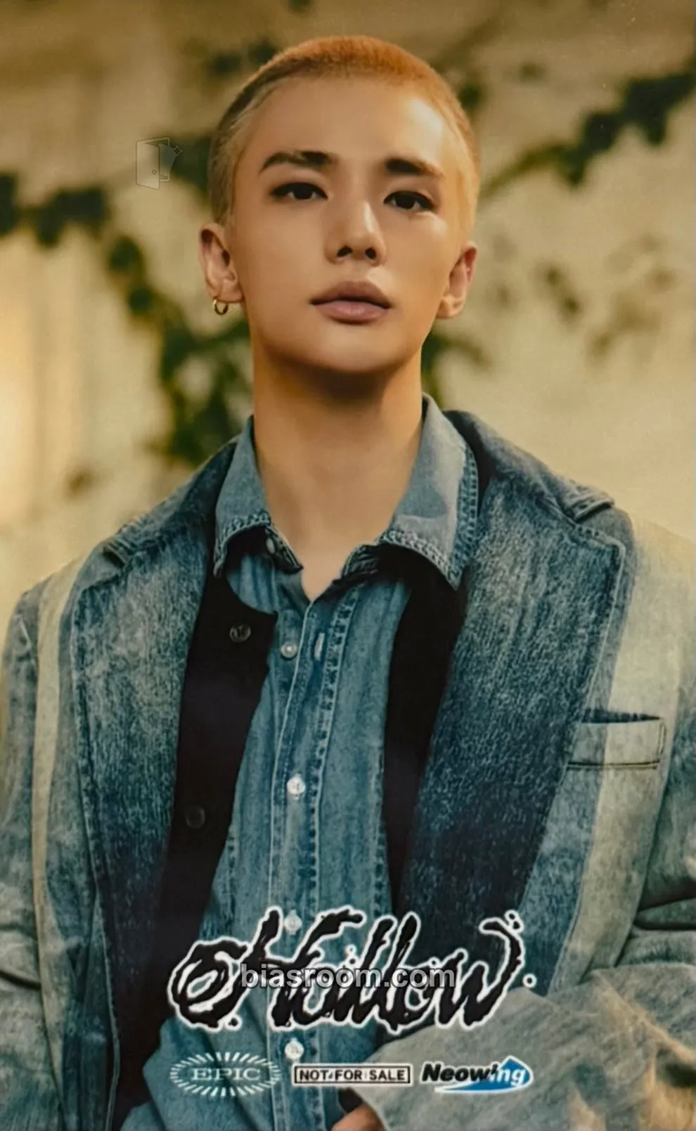 Hyunjin Hollow Photocard - Stray Kids - Stray Kids K-pop photocard