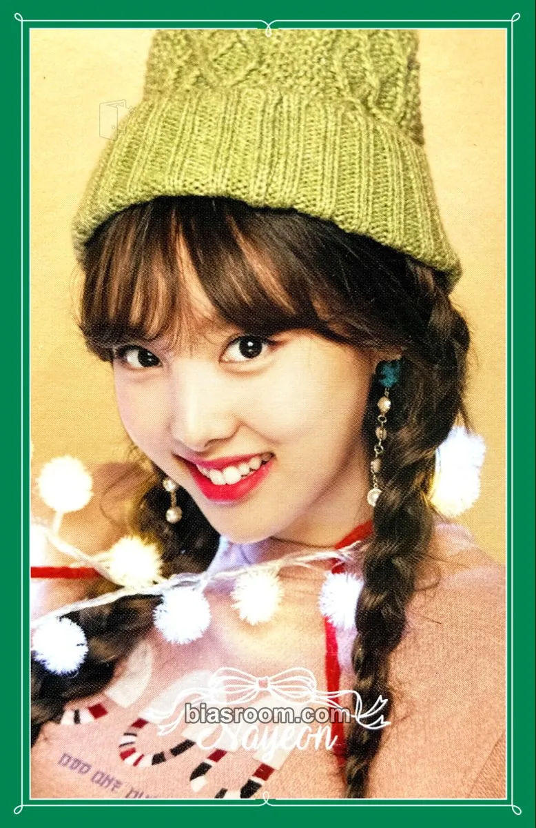 Nayeon Merry & Happy Photocard - TWICE - TWICE K-pop photocard