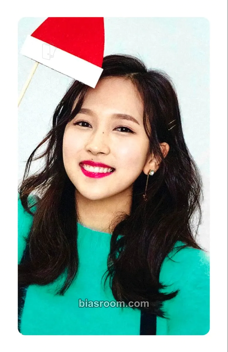Mina Merry & Happy Photocard - TWICE - TWICE K-pop photocard