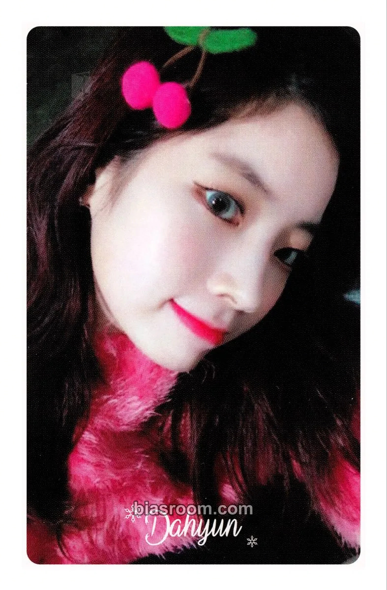 Dahyun Merry & Happy Photocard - TWICE - TWICE K-pop photocard