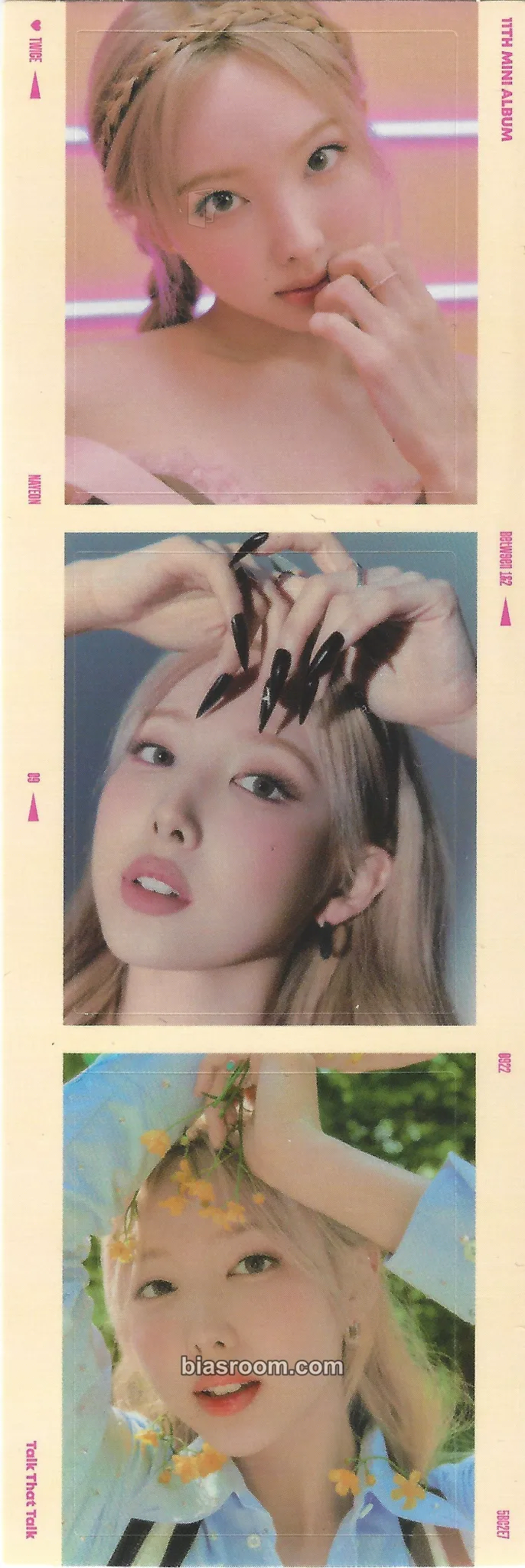 Nayeon BETWEEN 1&2 Photocard - TWICE - TWICE K-pop photocard