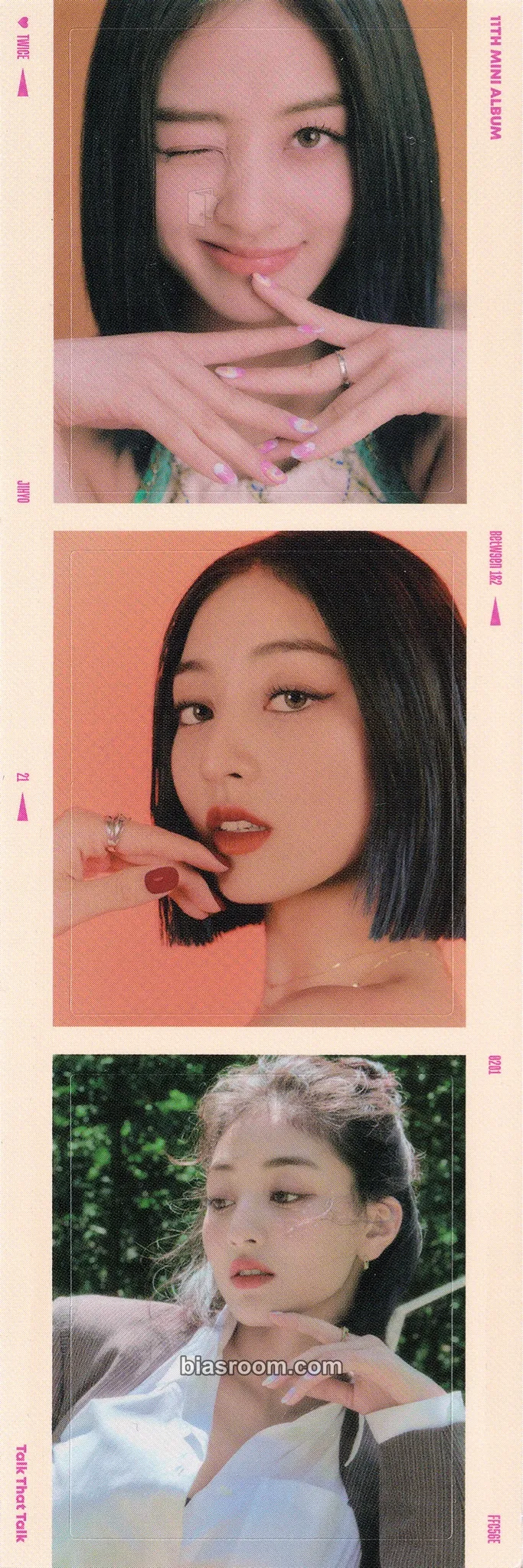 Jihyo BETWEEN 1&2 Photocard - TWICE – TWICE K-Pop-Photocard