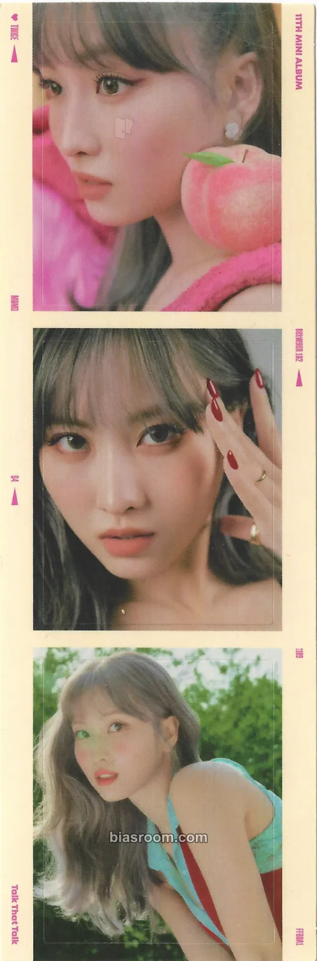 TWICE - BETWEEN 1&2 Album album inclusion sticker sticker sheet film strip