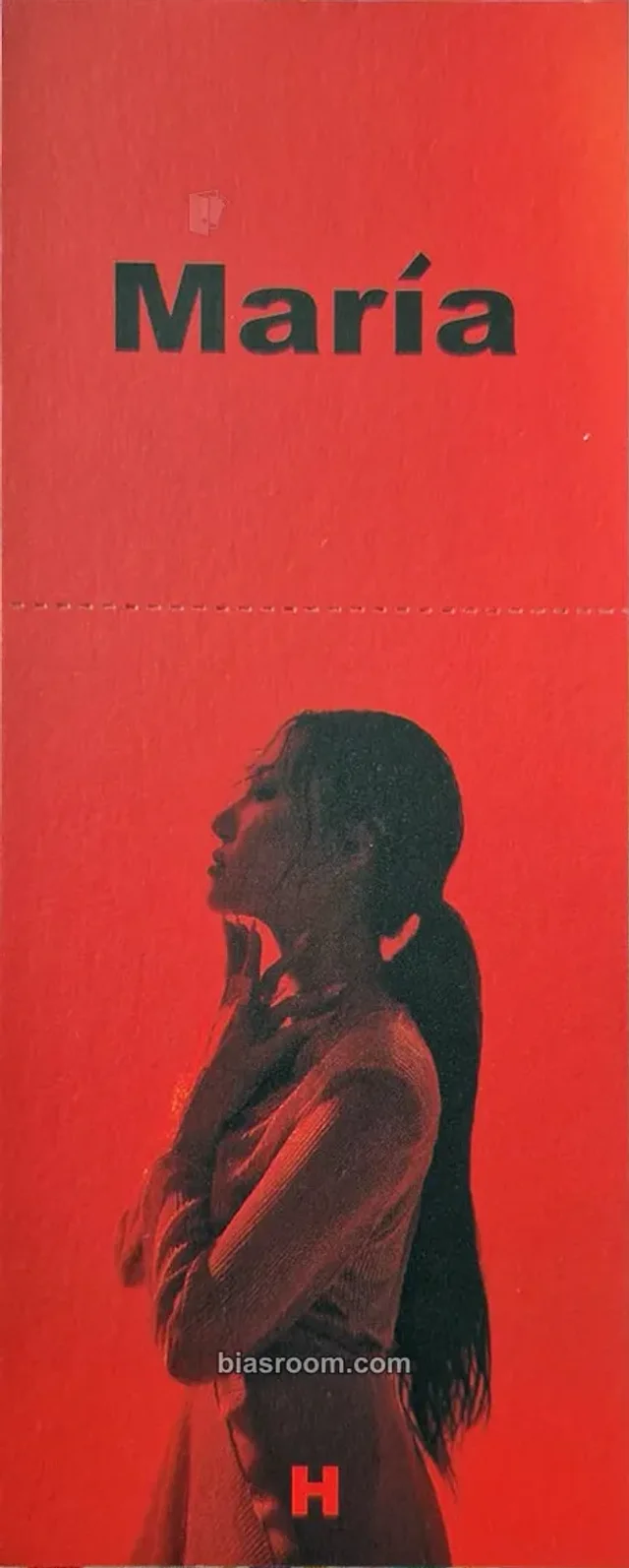 MAMAMOO - Hwasa - Maria Album album inclusion ticket