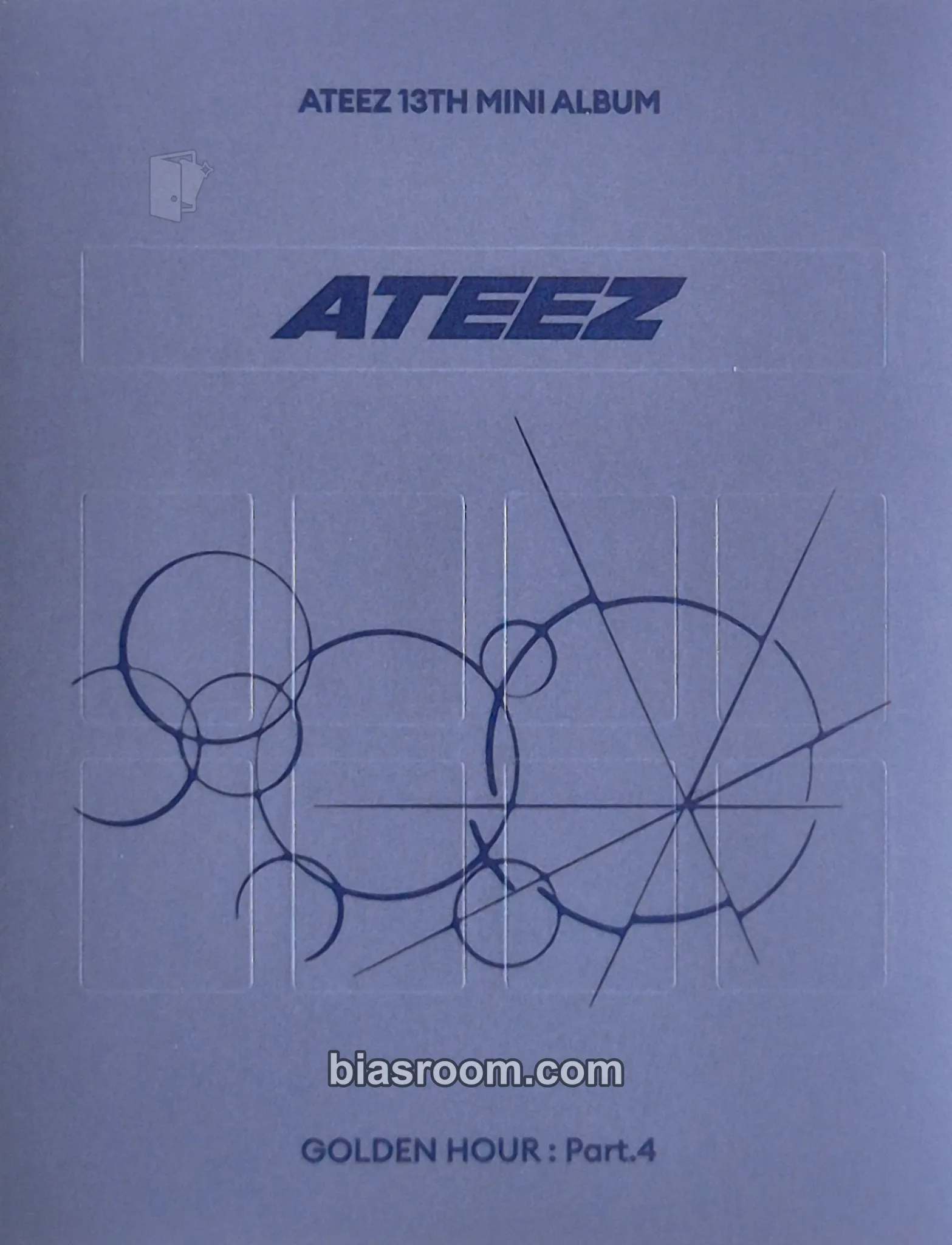 GOLDEN HOUR : Part.4 Photocard - ATEEZ - ATEEZ K-pop photocard