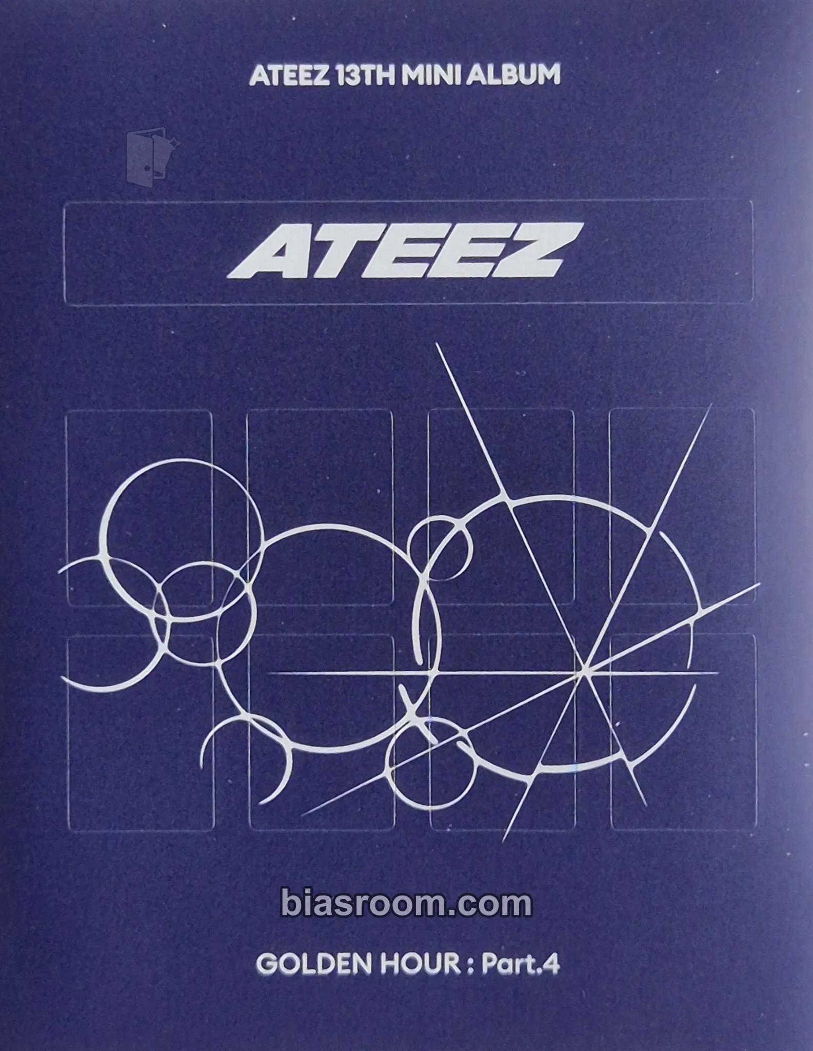 GOLDEN HOUR : Part.4 Photocard - ATEEZ - ATEEZ K-pop photocard