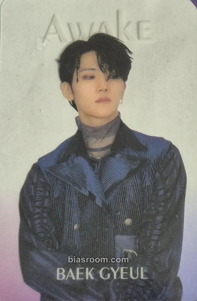 E’LAST - Baekgyeul - Awake Album album photocard pet photocard