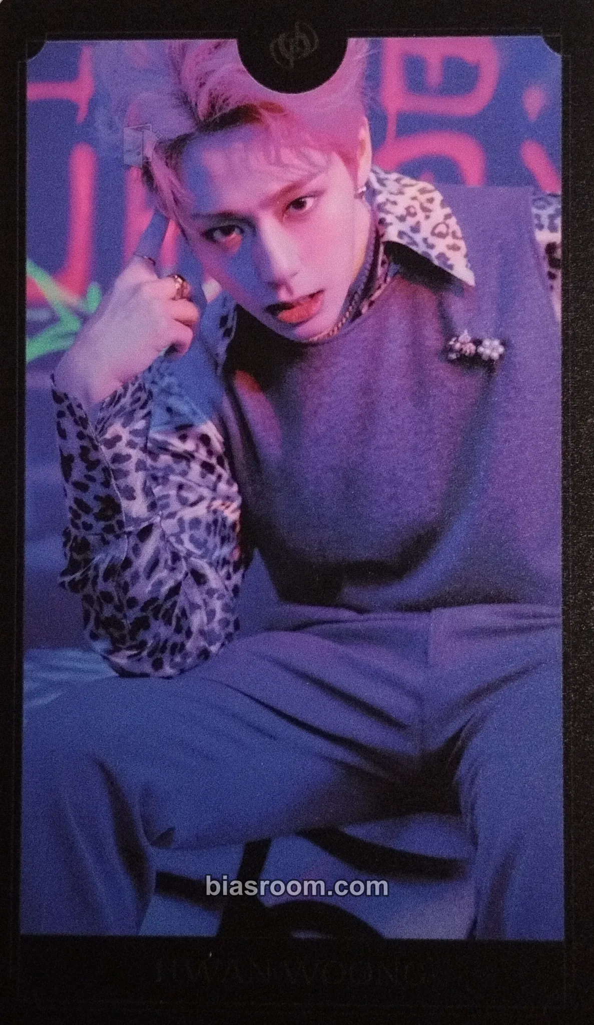 Hwanwoong DEVIL Photocard - ONEUS - ONEUS K-pop photocard