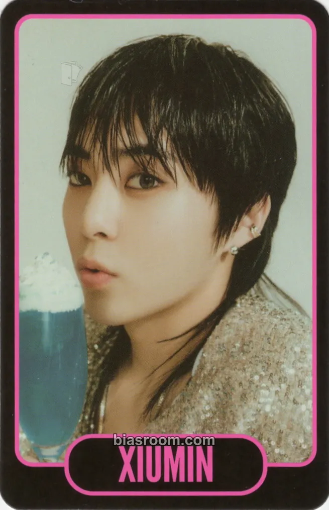 Xiumin EXO POP UP <EXOcial Club - Cream Soda> in Seoul Photocard - EXO - EXO K-pop photocard