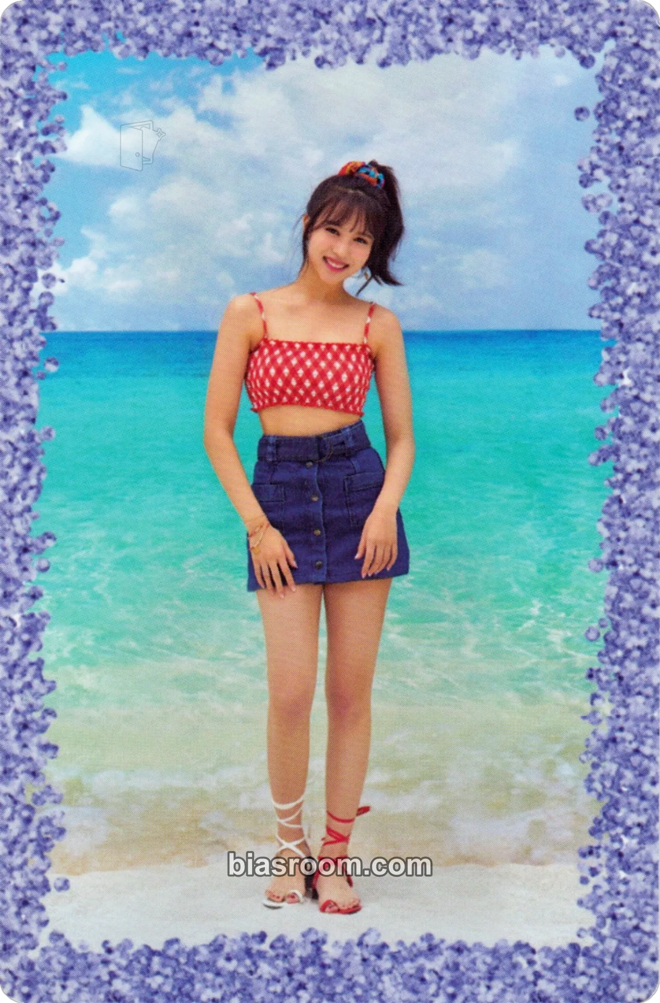 Mina Summer Nights Photocard - TWICE - TWICE K-pop photocard