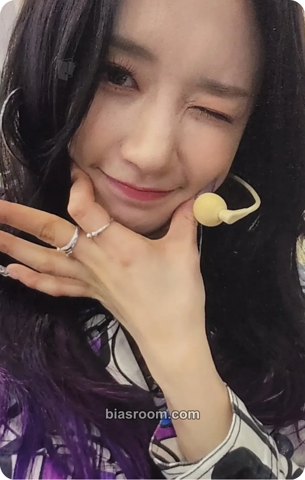 Park Jieun memeM Photocard - PURPLE KISS - PURPLE KISS K-pop photocard