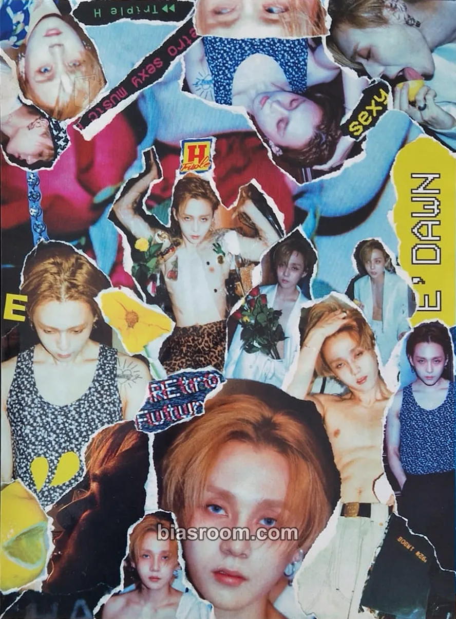 Dawn Retro Futurism Photocard - Triple H - Triple H K-pop photocard