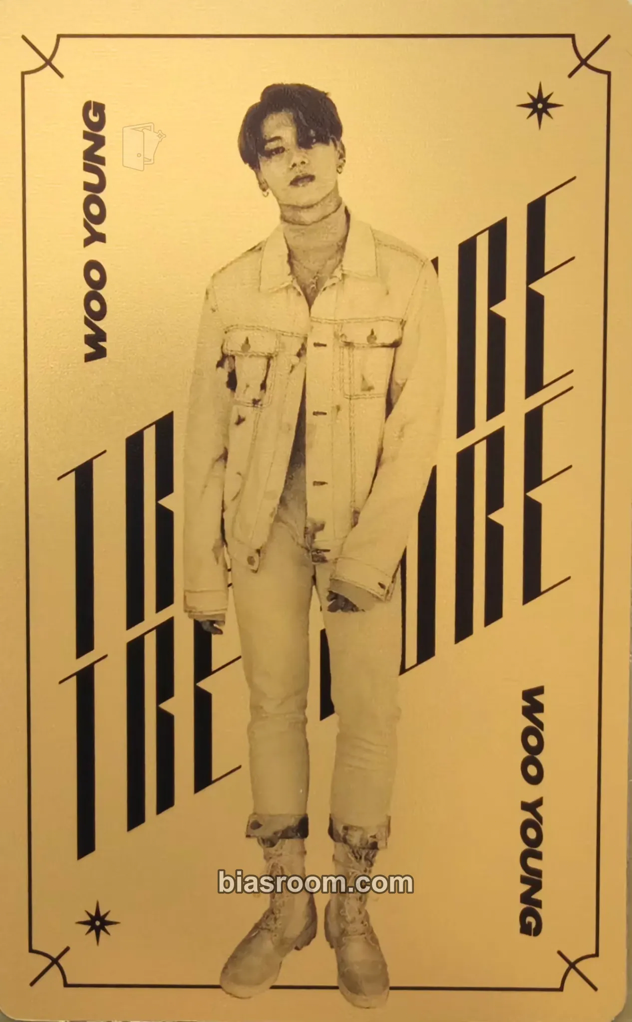 Wooyoung Treasure : Hidden Map Ep. 1 Photocard - ATEEZ | Bias Room