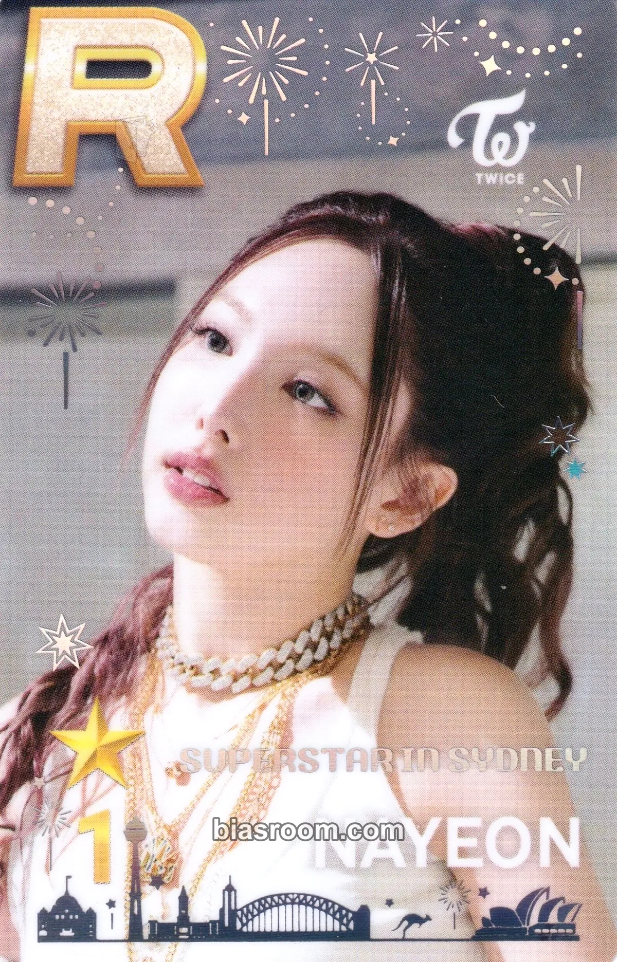 Nayeon TWICE x SuperStar JYPNATION Photocard - TWICE - TWICE K-pop photocard