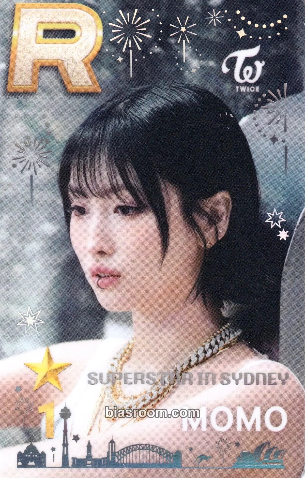 Momo TWICE x SuperStar JYPNATION Photocard - TWICE - TWICE K-pop photocard