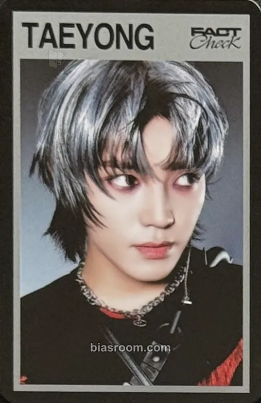 Taeyong Fact Check MD Photocard - NCT 127 - NCT 127 K-pop photocard
