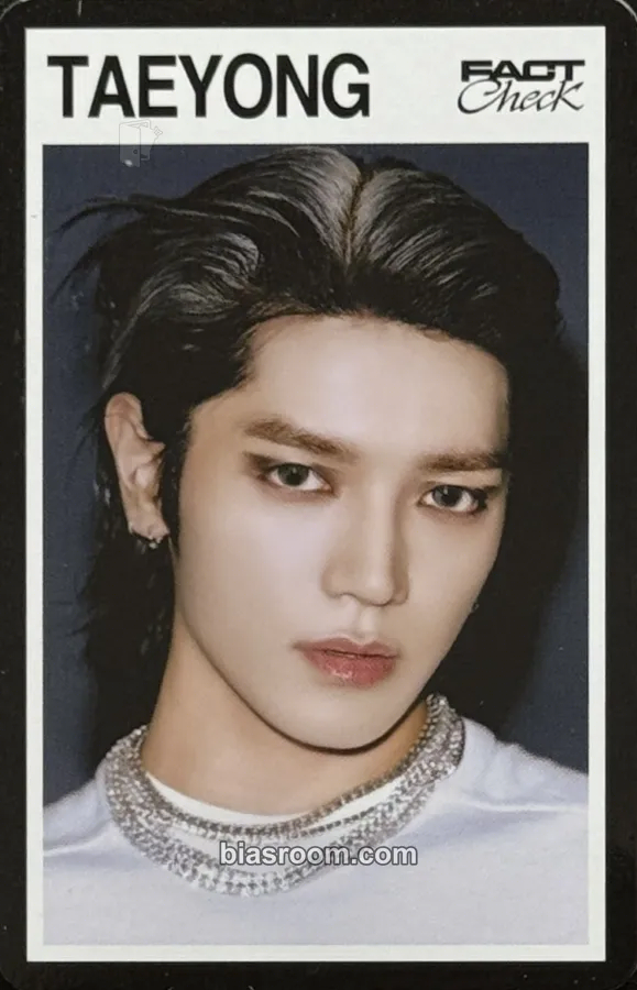 Taeyong Fact Check MD Photocard - NCT 127 - NCT 127 K-pop photocard