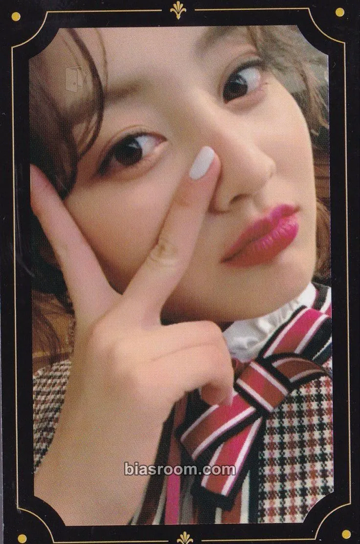 Jihyo The Year of "Yes" Photocard - TWICE - TWICE K-pop photocard