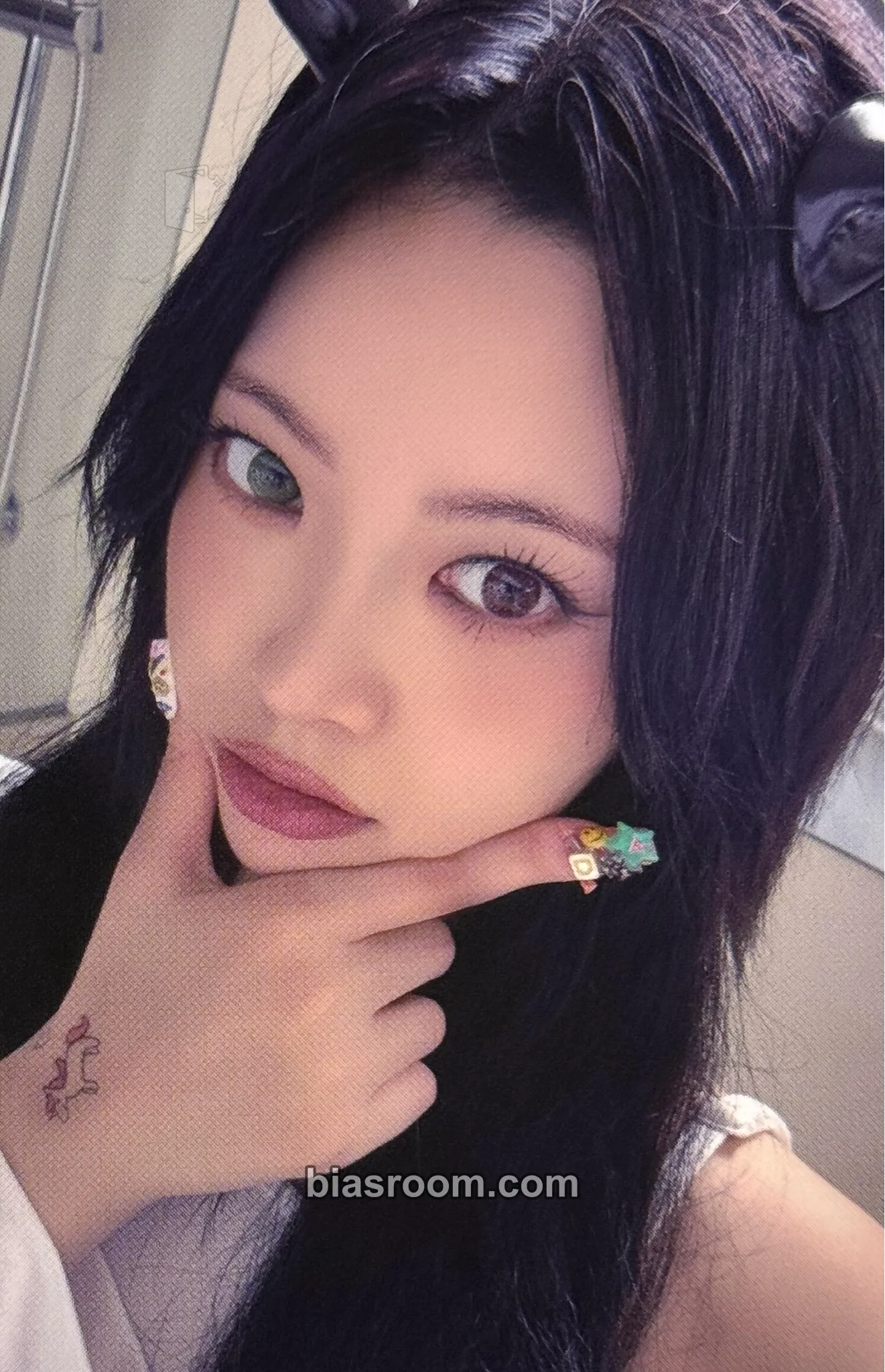 Hong Eunchae CRAZY Photocard - LE SSERAFIM - LE SSERAFIM K-pop photocard