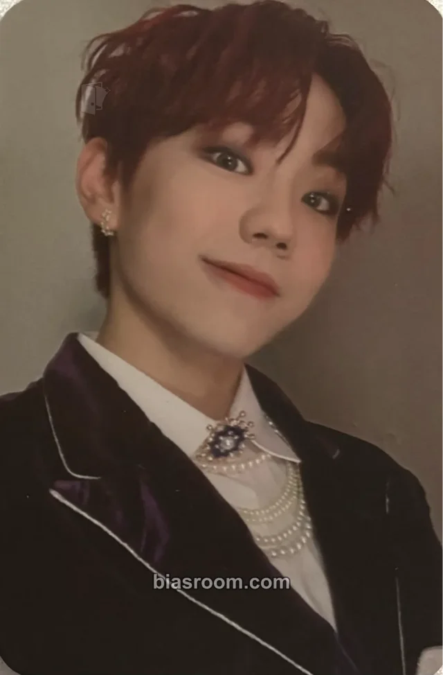 E’LAST - Wonjun - Dark Dream Album navy back album photocard