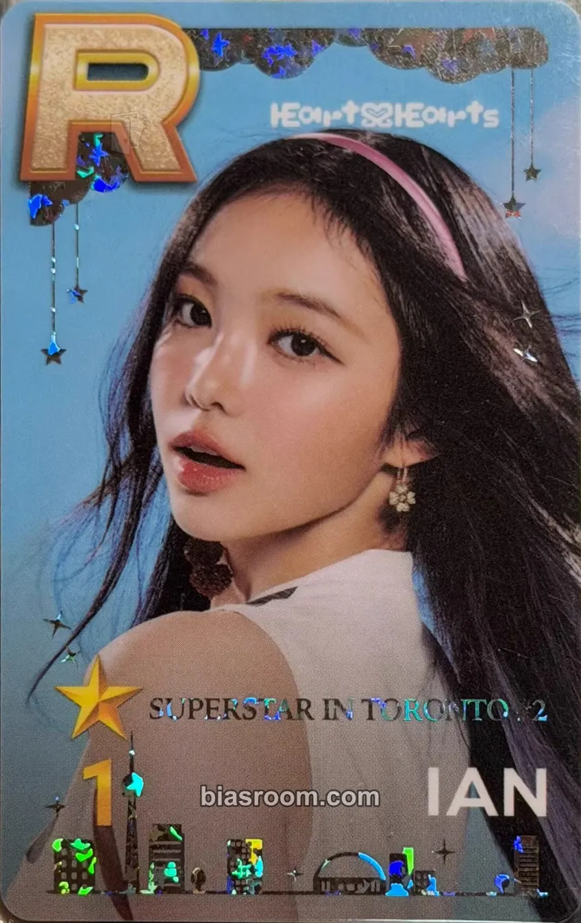 Ian Superstar Photocard - Hearts2Hearts - Hearts2Hearts K-pop photocard