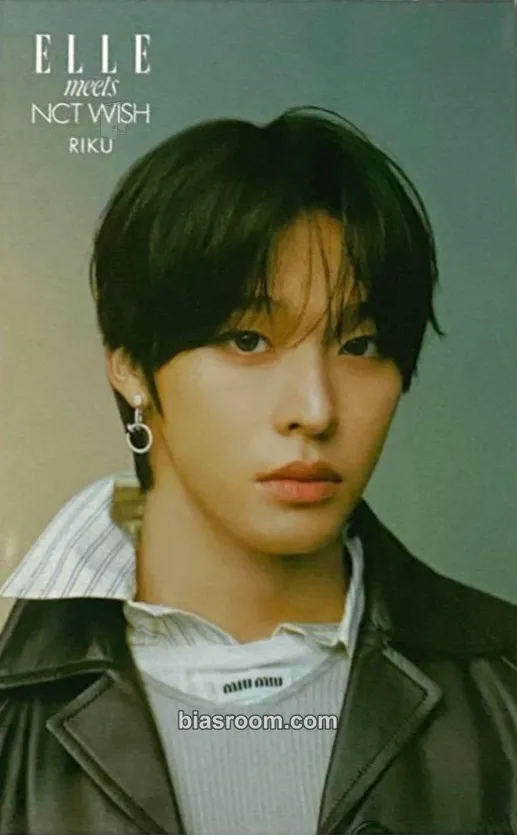 Riku ELLE Japan Magazine February 2026 Photocard - NCT WISH - NCT WISH K-pop photocard
