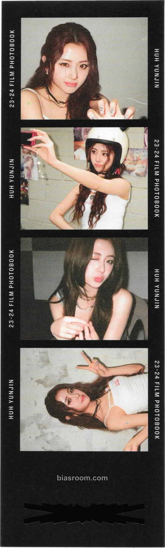 Huh Yunjin Film Photobook 23-24 Photocard - LE SSERAFIM - LE SSERAFIM K-pop photocard
