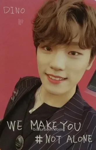 Dino We Make You Photocard - SEVENTEEN - SEVENTEEN K-pop photocard