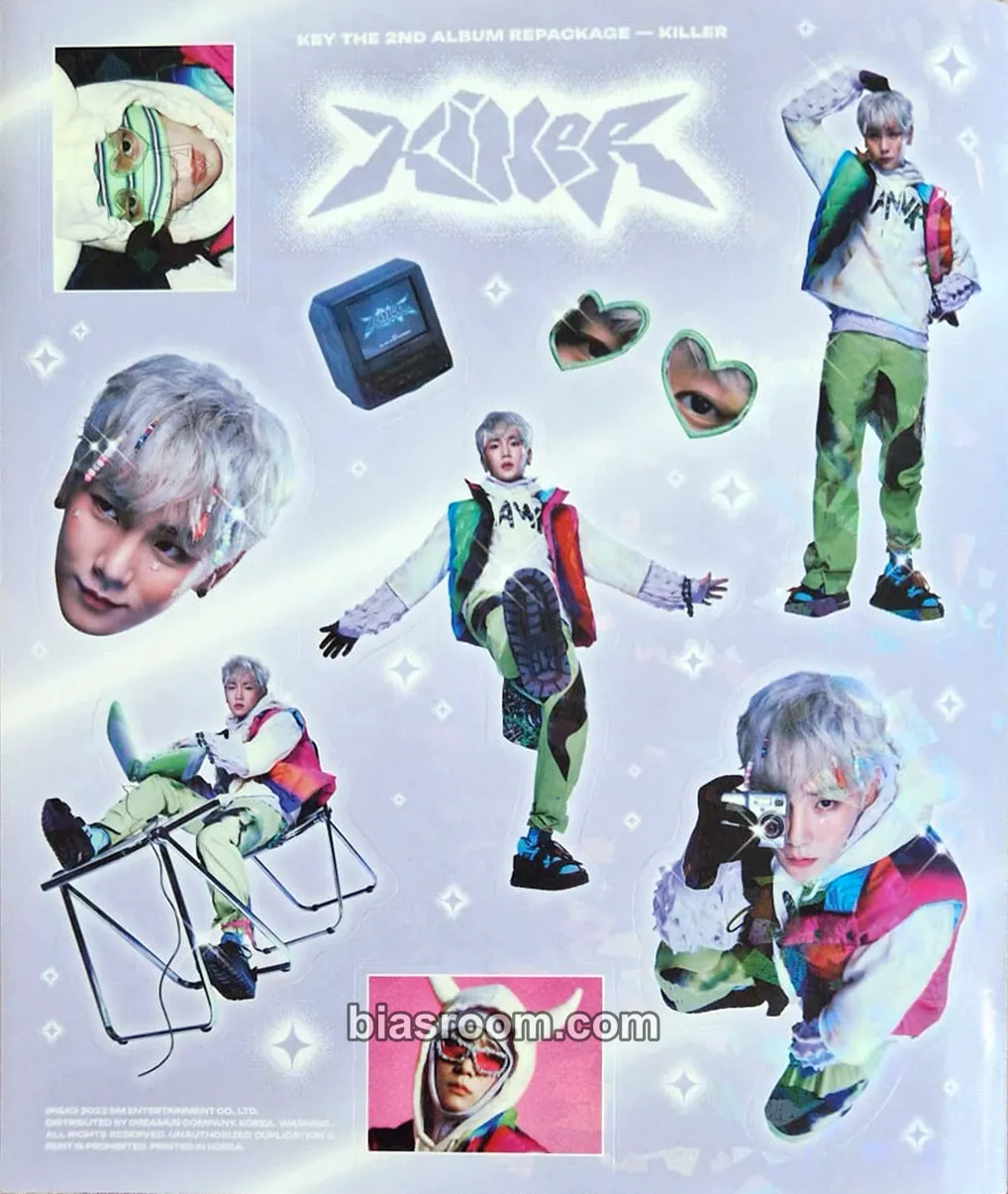Key Killer - The 2nd Album Repackage Photocard - Key K-pop photocard