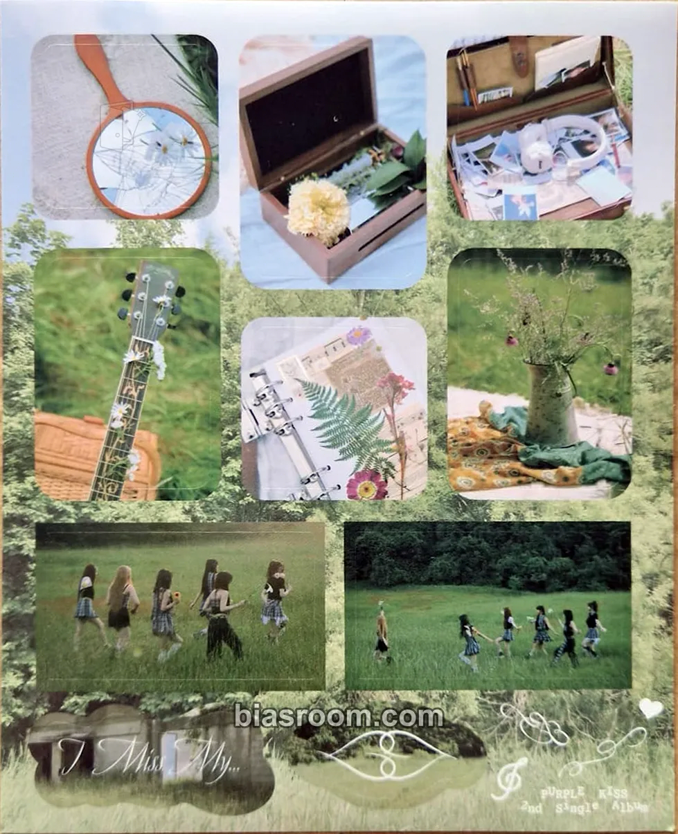 I Miss My... Photocard - PURPLE KISS - PURPLE KISS K-pop photocard