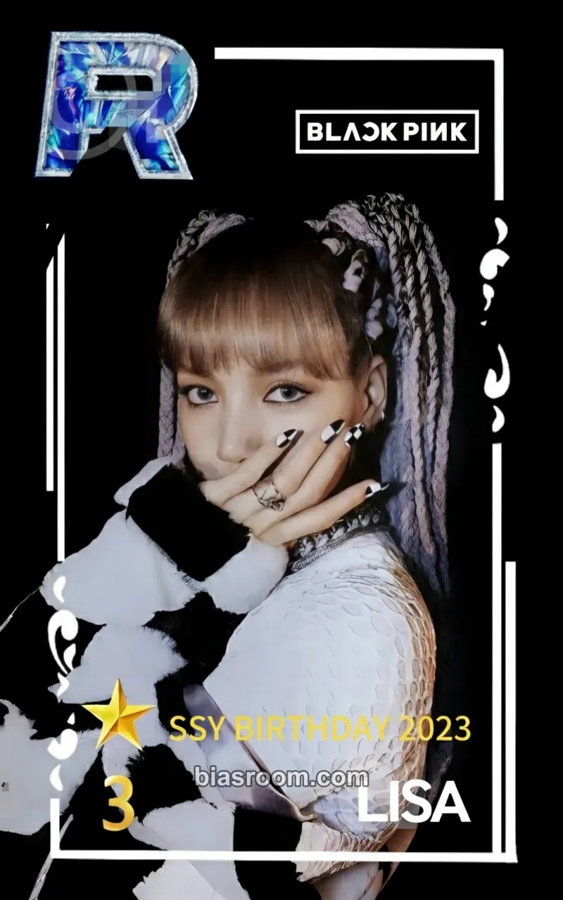 Lisa BLACKPINK x Superstar (game) Photocard - BLACKPINK - BLACKPINK K-pop photocard