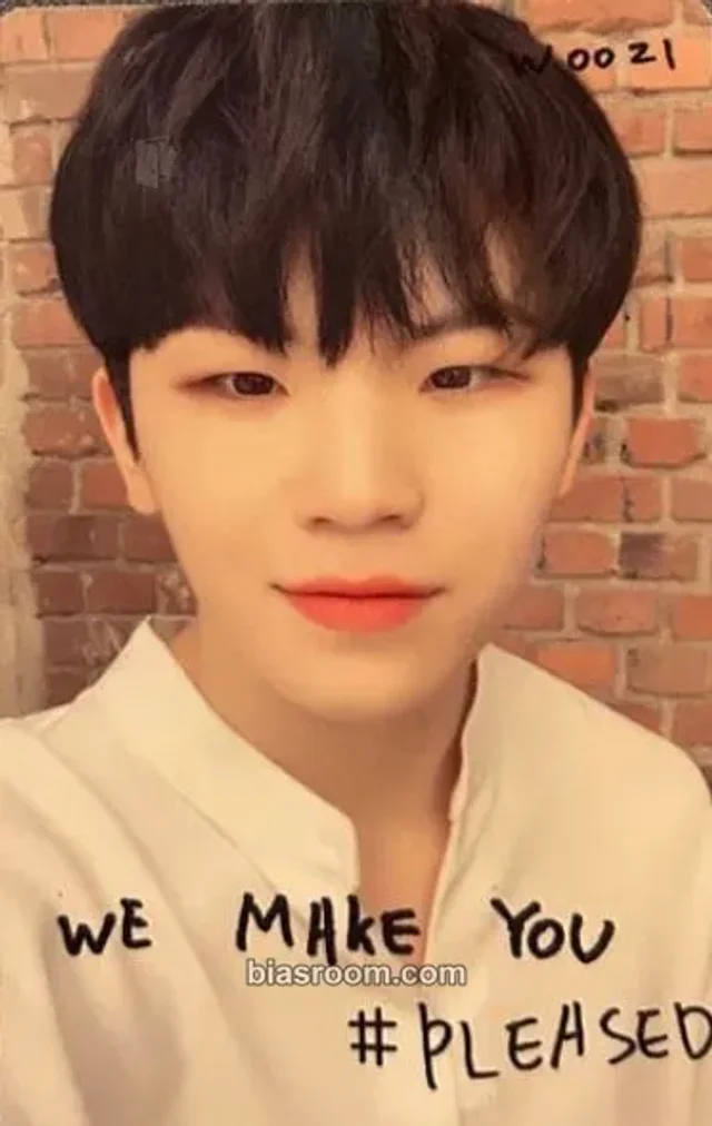 Woozi SEVENTEEN We Make You K-pop photocard