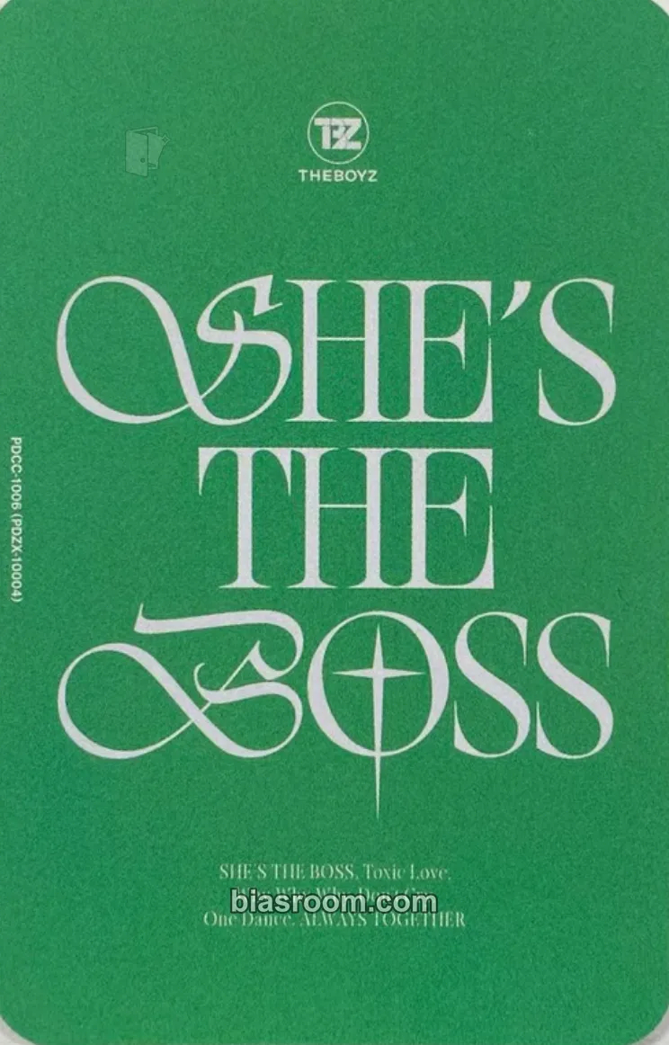 She's the Boss Photocard - THE BOYZ | Bias Room