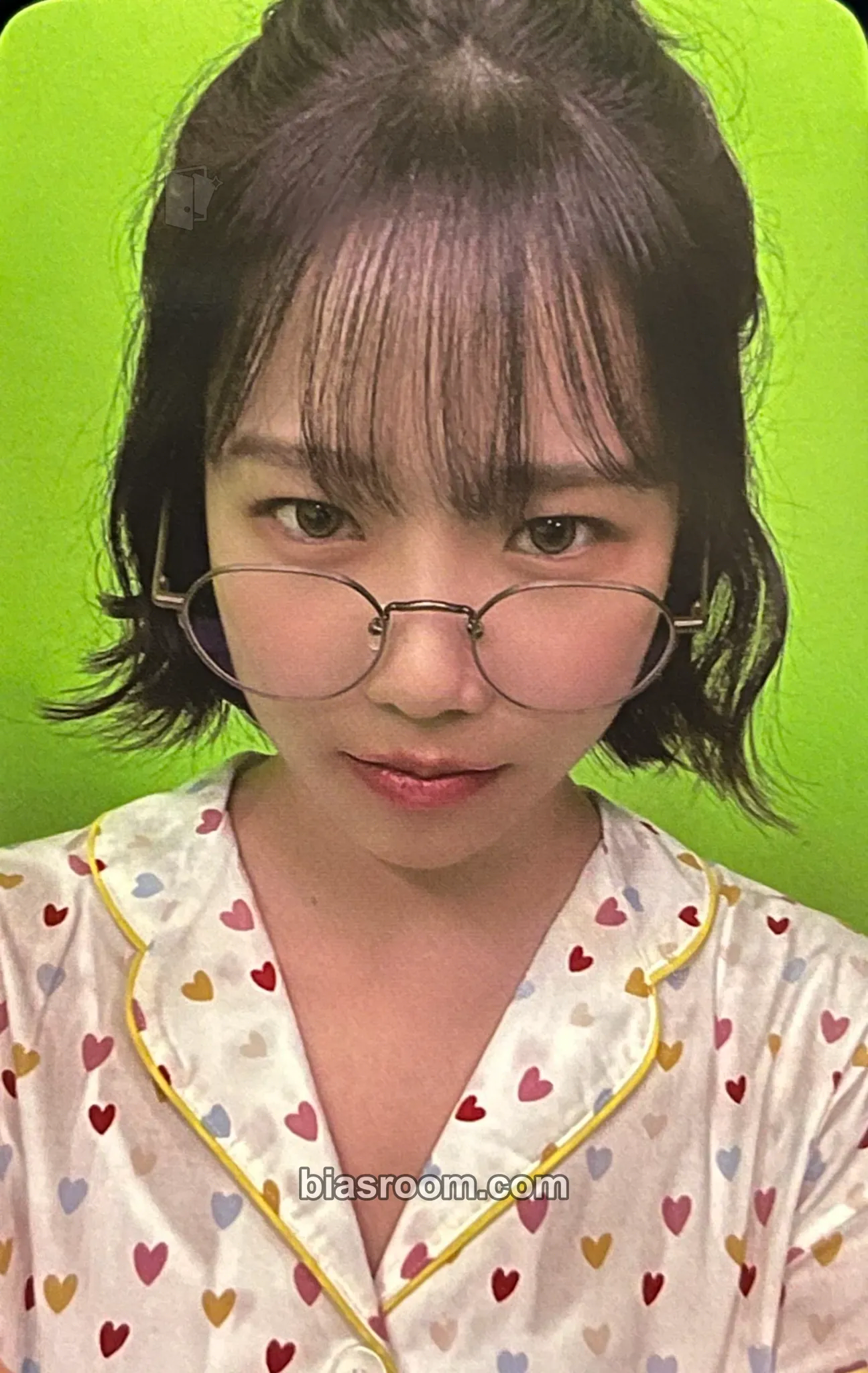 Jo Yuri GLASSY Photocard - Jo Yuri K-pop photocard