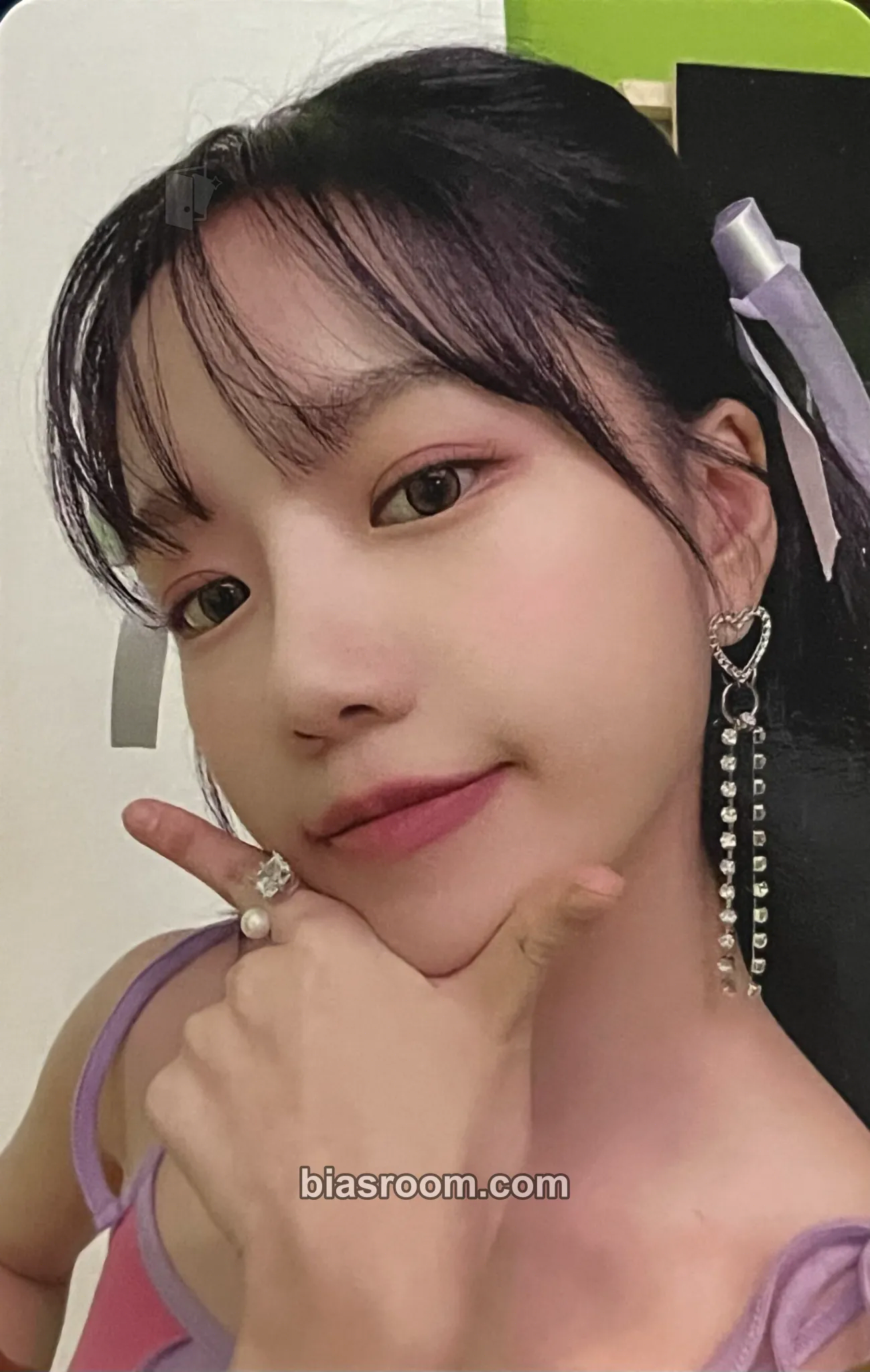 Jo Yuri GLASSY Photocard - Jo Yuri K-pop photocard