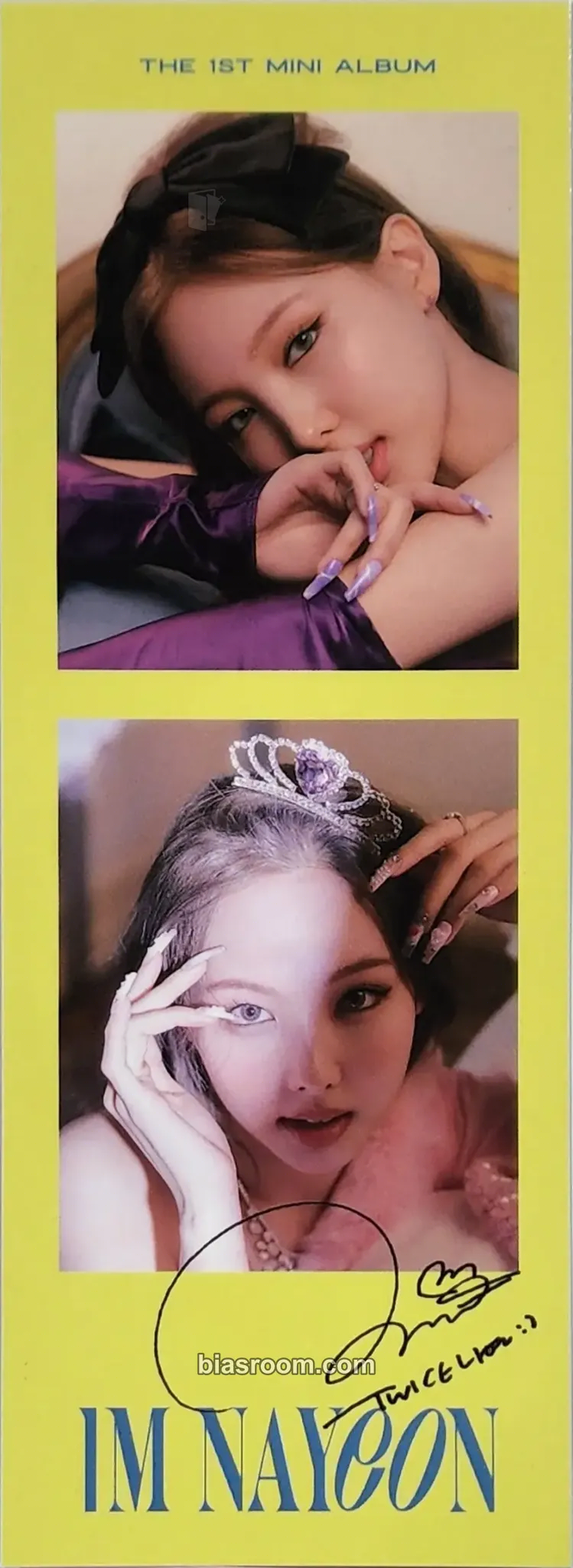 Nayeon Im Nayeon Photocard - TWICE - TWICE K-pop photocard