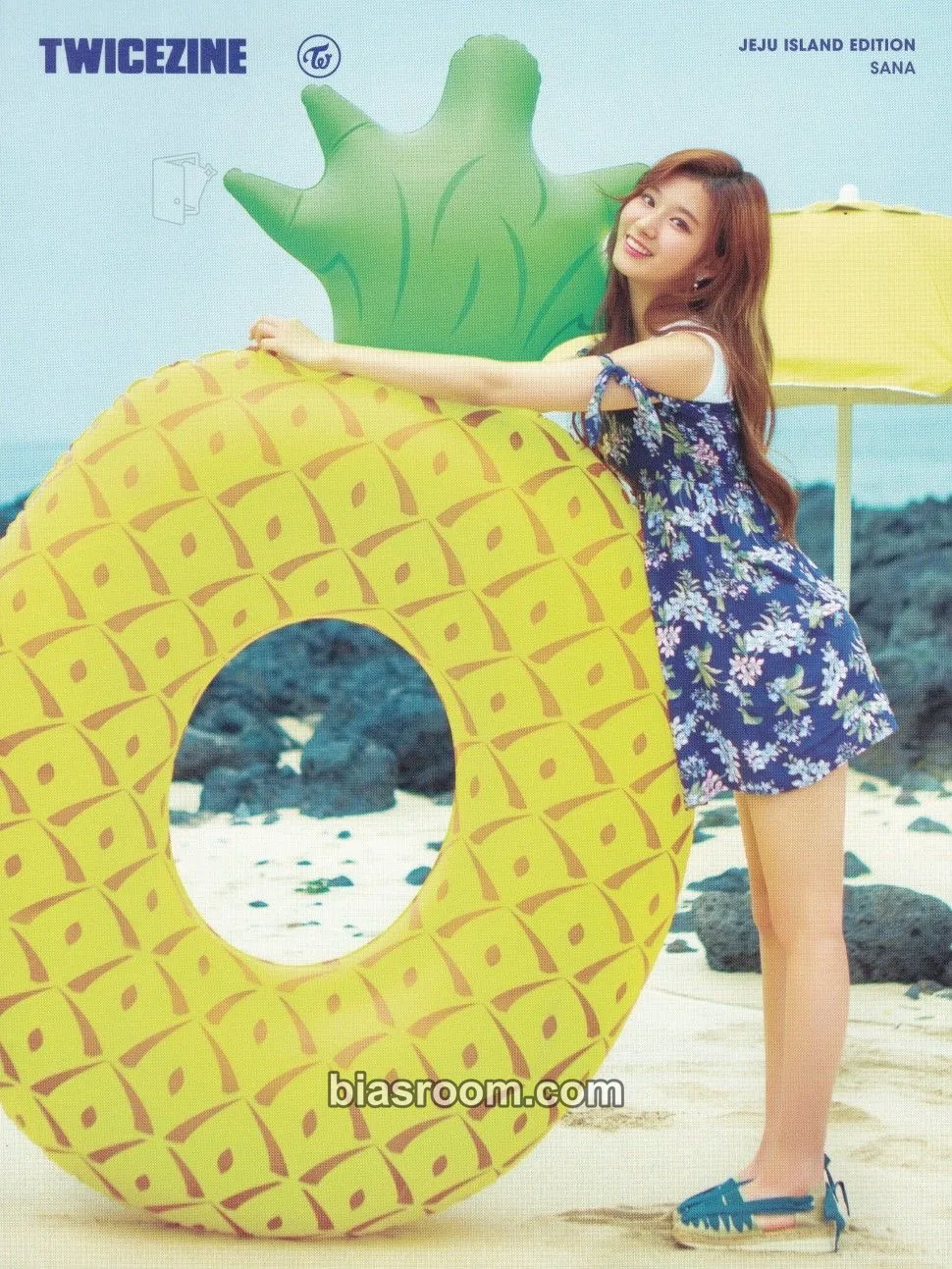 Sana TWICEZINE - Jeju Island Edition Photocard - TWICE - TWICE K-pop photocard