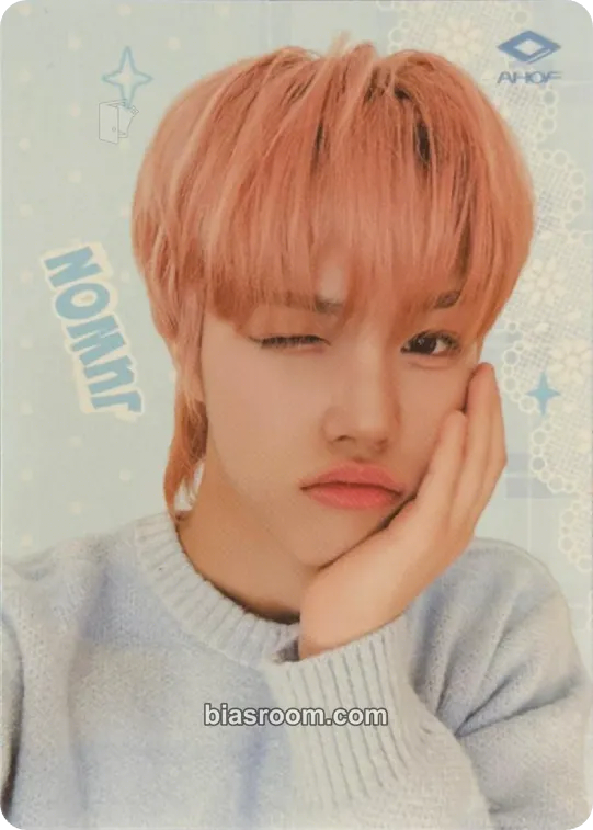 Juwon AHOF x Teleca MIIM Collection Card Photocard - AHOF - AHOF K-pop photocard