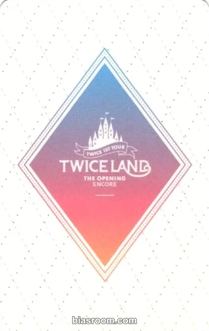 Chaeyoung Twiceland: The Opening [Encore] DVD & Blu-ray Photocard