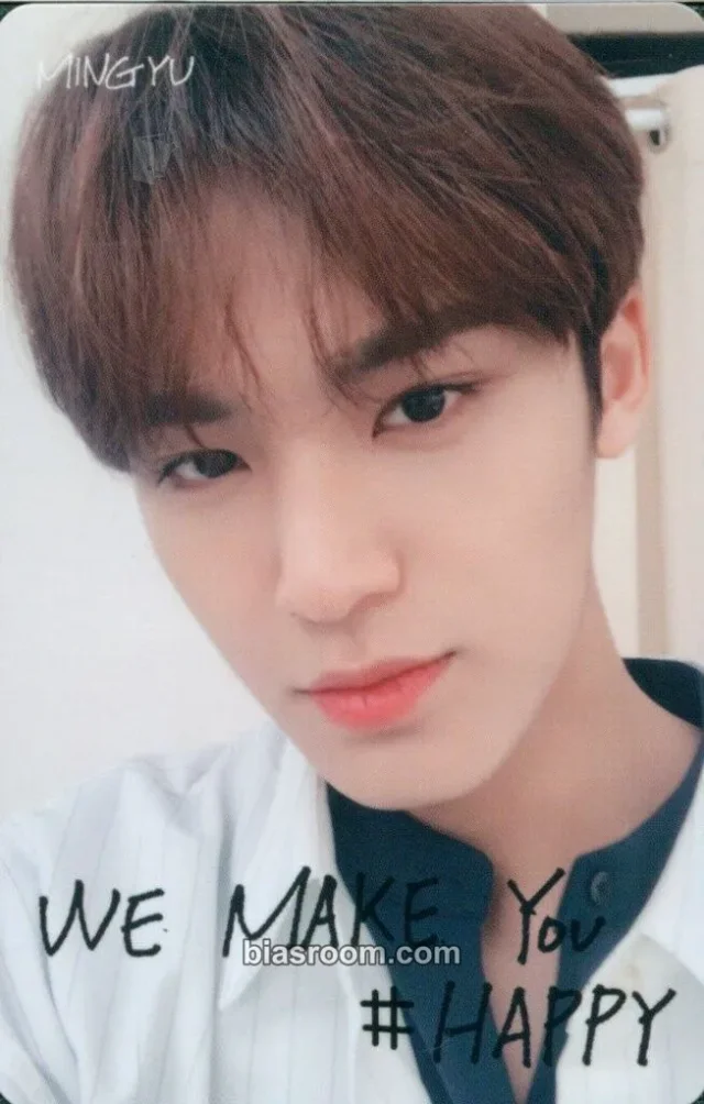 Mingyu SEVENTEEN We Make You K-pop photocard