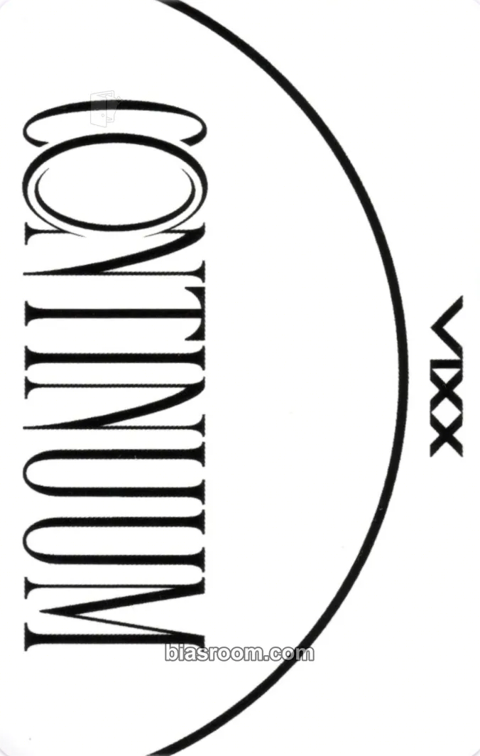 Continuum Photocard - VIXX | Bias Room