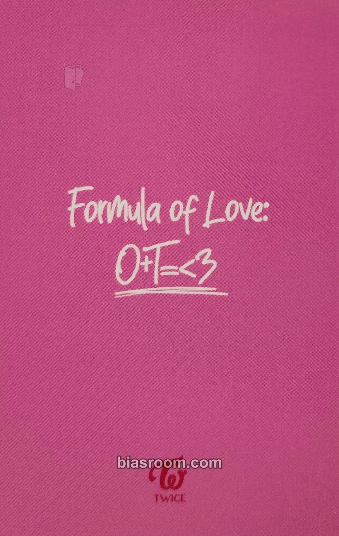 Sana Formula of Love: O+T=<3 Photocard - TWICE | Bias Room