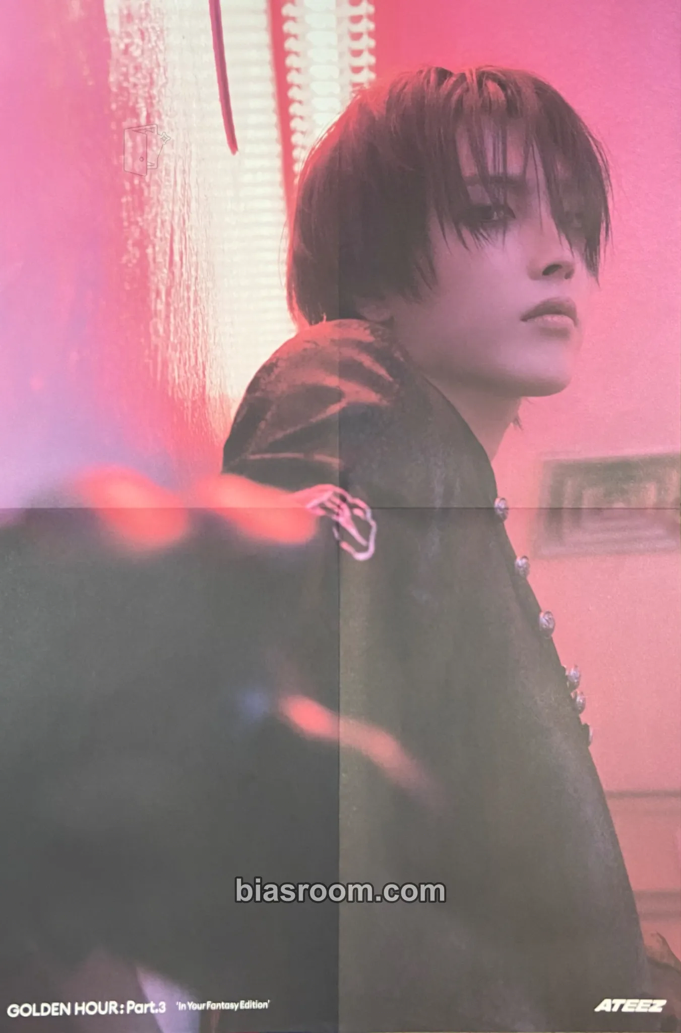 Hongjoong GOLDEN HOUR : Part.3 'In Your Fantasy Edition' Photocard - ATEEZ - ATEEZ K-pop photocard
