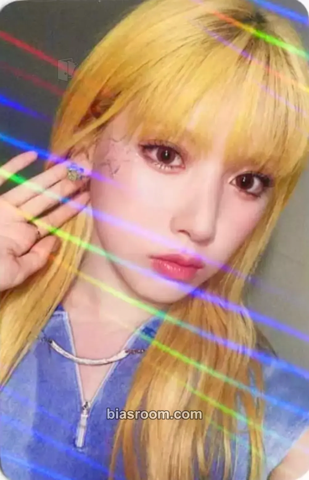 Jiwoo Fe3O4: STICK OUT Photocard - NMIXX - NMIXX K-pop photocard