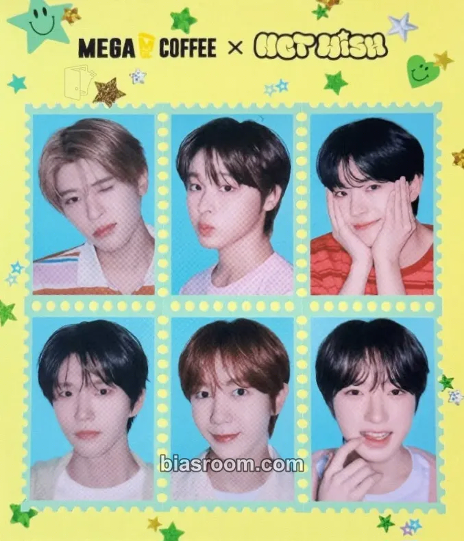 NCT Wish x MEGA MGC COFFEE Photocard - NCT WISH - NCT WISH K-pop photocard