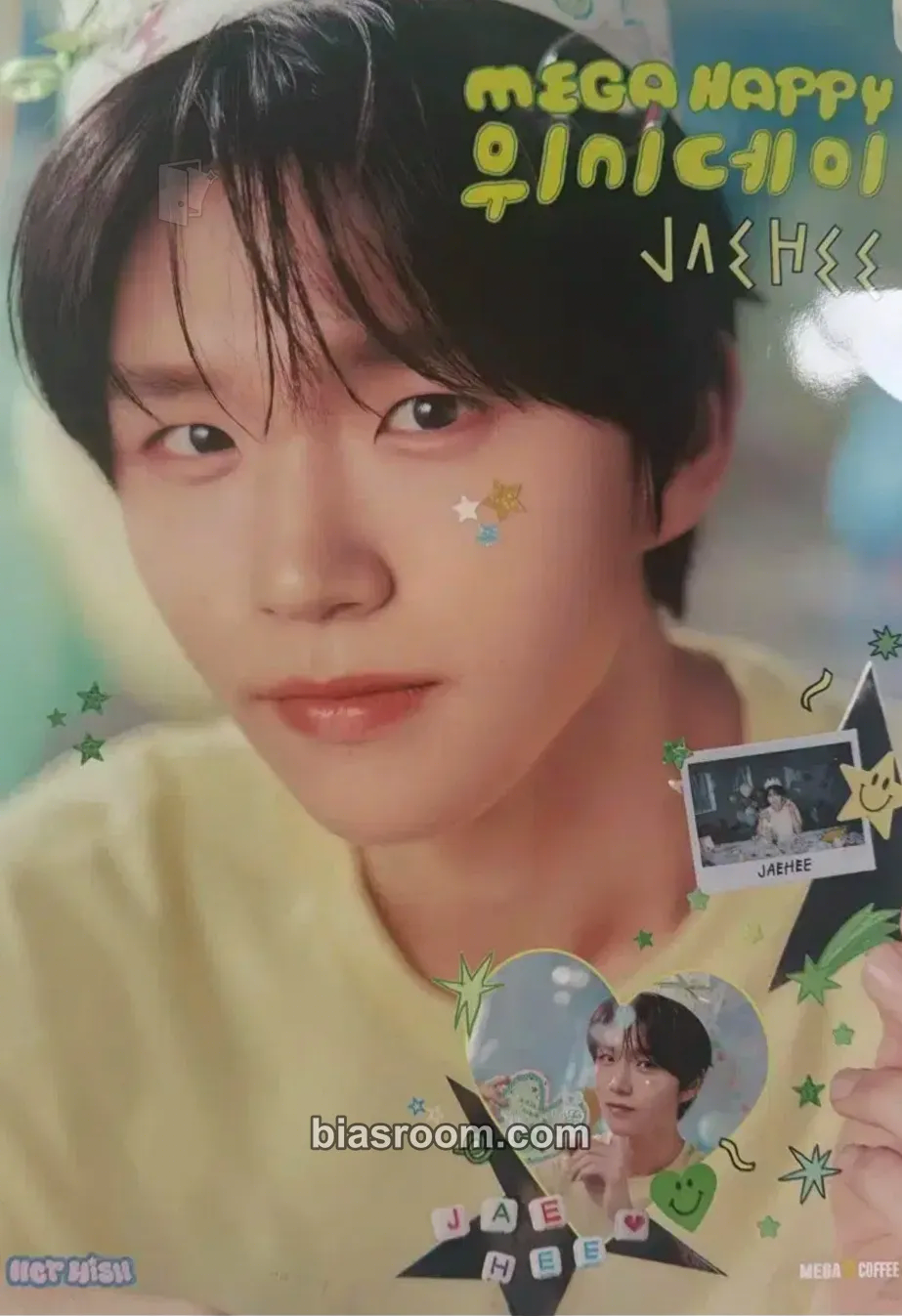 Jaehee NCT Wish x MEGA MGC COFFEE Photocard - NCT WISH - NCT WISH K-pop photocard