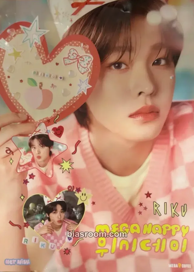 NCT Wish - Yushi - NCT Wish x MEGA MGC COFFEE Other birthday event brand collaboration poster