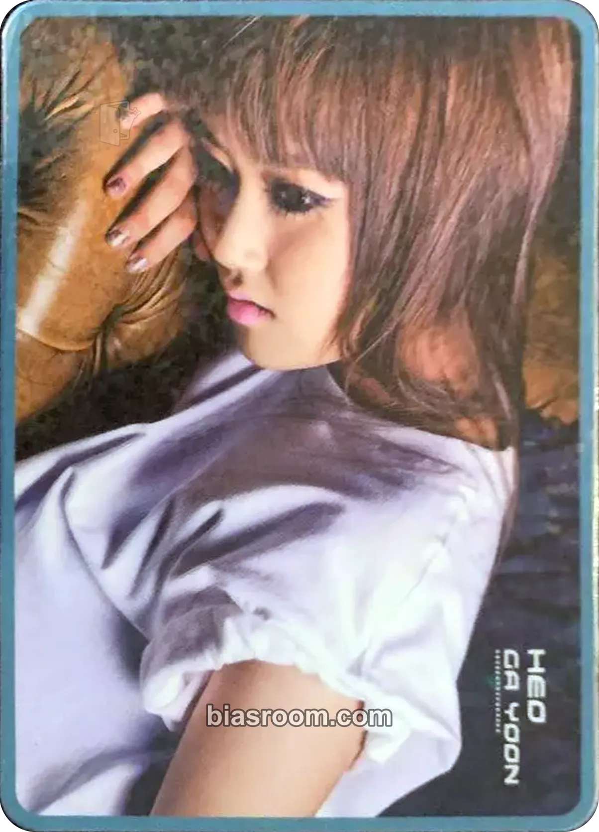Gayoon For Muzik Photocard - 4Minute - 4Minute K-pop photocard