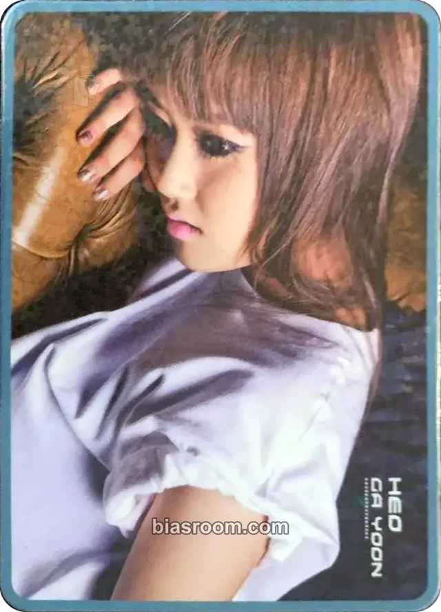 4Minute - Gayoon - For Muzik Album holographic (hologram) album inclusion philippines press